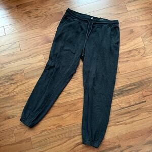 H&M Gray Drawstring Sweatpants Joggers Size Medium